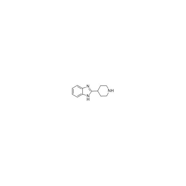 Ak Scientific 2-Piperidin-4-yl-1H-benzoimidazole (1g), CAS 38385-95-4 W5915-1g - main