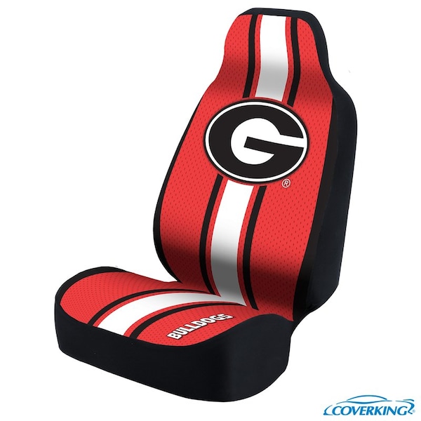 Coverking UNIVERSAL ULTISUEDE SEAT COVER DESIGNER 1PC, UNIVERSITY OF GEORGIA, ELA006 USCSELA006 - main