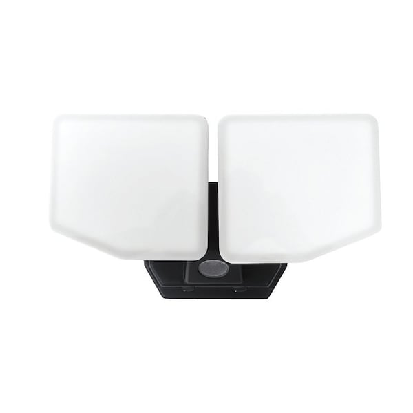 Bell Link LED Flood Light with Dusk to Dawn Sensor - 2 Head, 3000 Lumens, Black, AC Powered CL-SLD3000AC-2HCC - main
