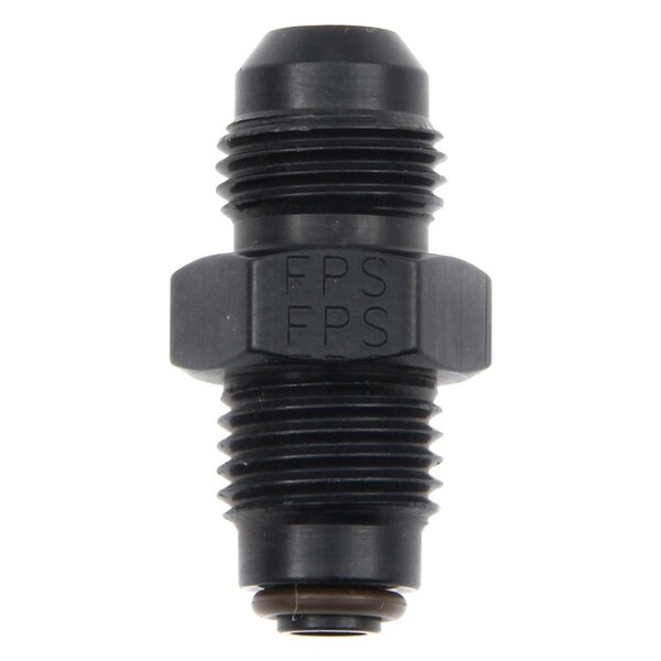 Fragola 491962-BL -6 AN x 14 mm x 1.5 in. Fuel Injection Male Adapter Fitting - Black FRG491962-BL - main