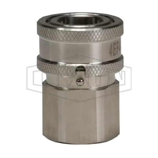 Dixon 3/4 STRAIGHT-THRU COUP, 3/4 F-NPTF 303SS, 6EF6-S-LS - main