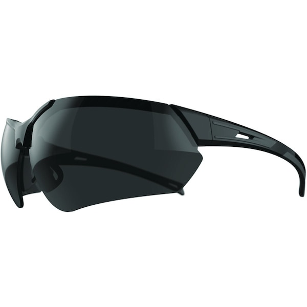 I-Form Helix Black Frame Safety Glasses with Smoke Lenses IF400-01 - main