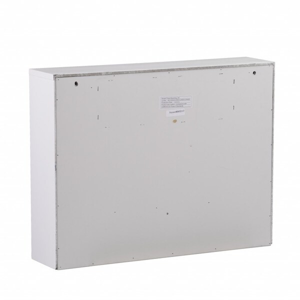 Homeroots 26" White Wall Mounted Floating Desk 402014 - main