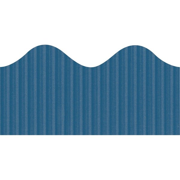 Pacon Corporation Pacon Bordette Decorative Border, 2-1/4 x 50', Rich Blue, 1 Roll 37184 - main