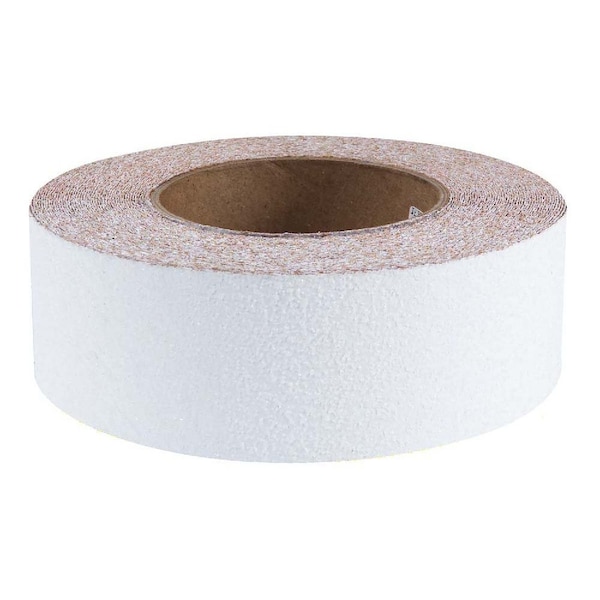 Nmc Anti Slip Grit Tape Roll Vinyl Proprietary Grit Size, Snow White, 6" W x 60 ft. L AGT660W - main