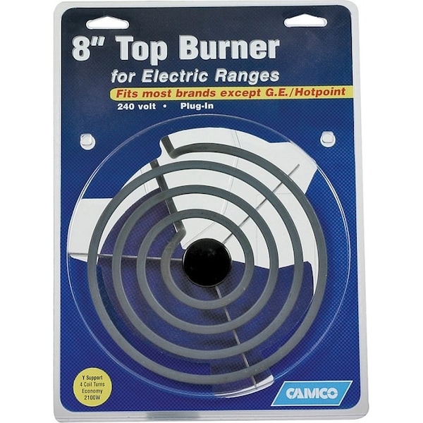 Camco 00 Top Burner, 240 V, 2100 W, Plug 153 - main