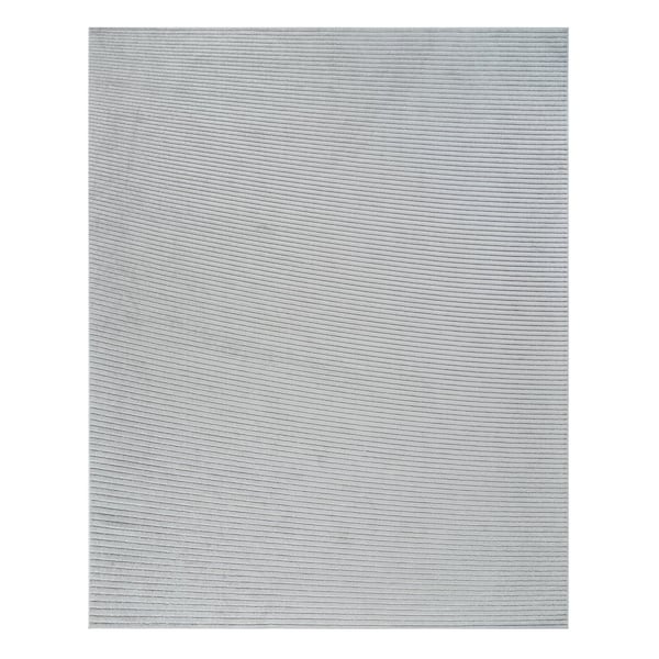 Homeroots 8' X 10' Cream and Beige Striped Distressed Indoor Outdoor Area Rug 558729 - main