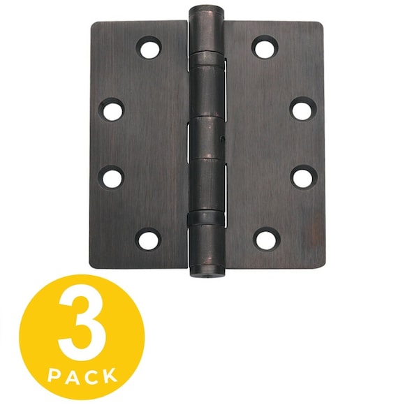 Global Door Controls 4 in Leaf W x 4.5 in Leaf H, Bronze CS4540BBRNRP10B-3 - main