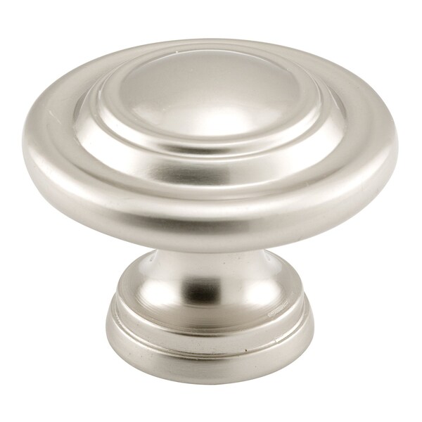 Prime-Line 1-11/16 in. D X 1.69 in. L Satin Silver Metal Bi-Fold Door Knob 1 pk N 7372 - main