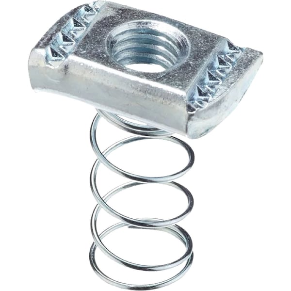 Newhouse Electric 1/2 in. Strut Channel Spring Nut Coupling for A, C-Series Steel Channels, Electro-Galvanized, 5PK SP12-5PK - main