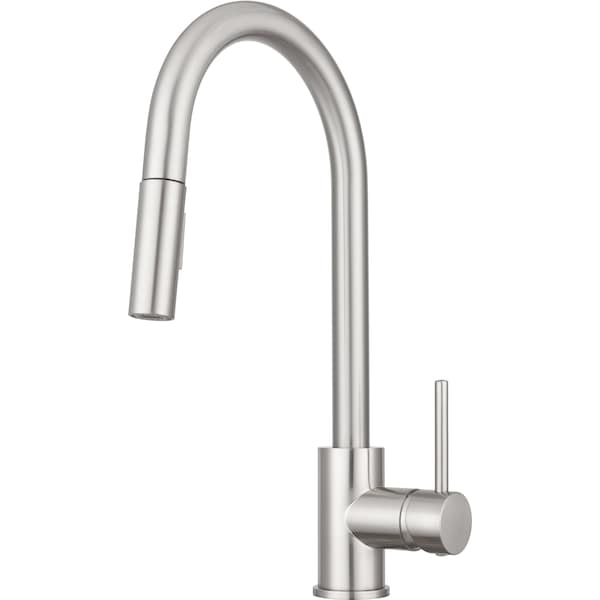 Dura Faucet FAUCETS AND COMPONENTS RV Used For Kitchen Brushed Satin Nickel Plated DF-NMK540-SN - main