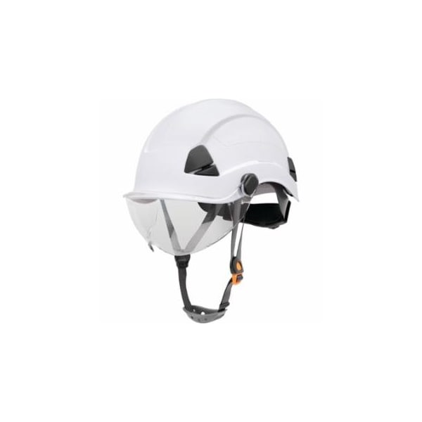 Honeywell Fibre-Metal Safety Helmet, 6-point Ratchet Suspension, Not-vented, White 280-FSH10001 - main