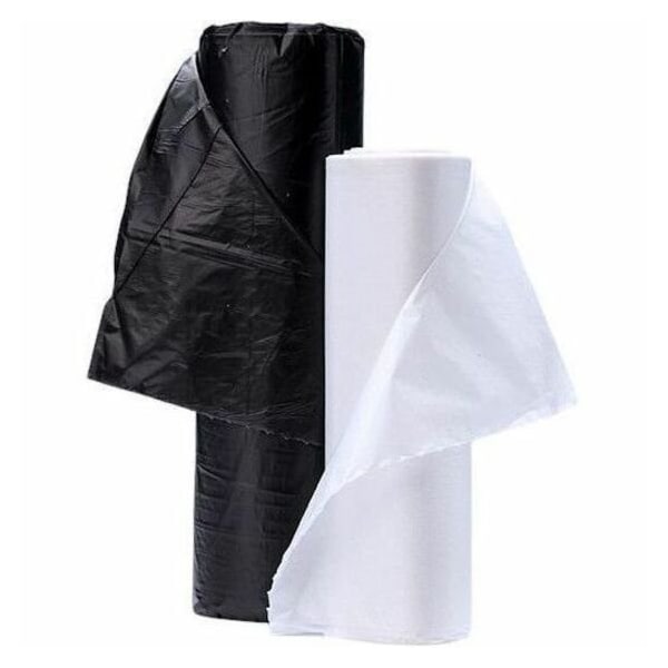 Integrated Bagging Systems IBS 33 gal 22 Micron High-Density Can Liner, Black - 33 x 40 in. - 25 Per Roll S334022K - main
