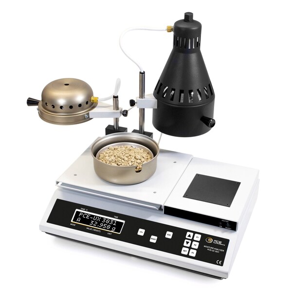Pce Instruments Moisture balance, 0.001 g/220 g with 104-356 deg. F/221-680 deg. F dual heating PCE-UX 3031 - main