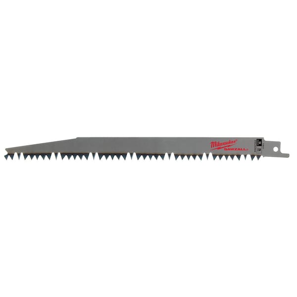 Milwaukee Tool 9 in x 5 TPI Reciprocating Saw Blade, 1 PK 48-00-1304 - main