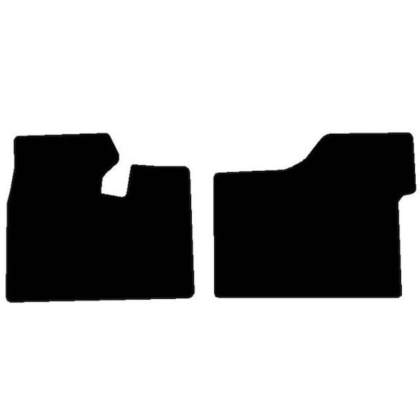 Ilc Replacement For Kenworth T680 Year 2014 Black Front Floor Mats WZ-EGA5-X - main