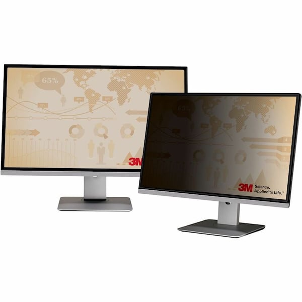3M Privacy Filter for 49in Full Screen Monitor, Black/Matte PF490W3E - main