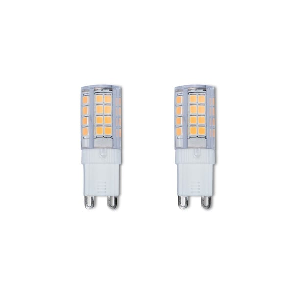 Bulbrite 35-Watt Equivalent T4 Dimmable Bi-Pin (G9) LED Light Bulb Soft White, 2PK 861514 - main