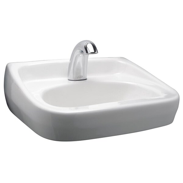 Zurn Snsr Lav Systm - 20X18 Wall Hung, 0.5 GPM Snsr Bttry Fct, Grd Drn, Ptrp w/Clnout Z.L7.S - main