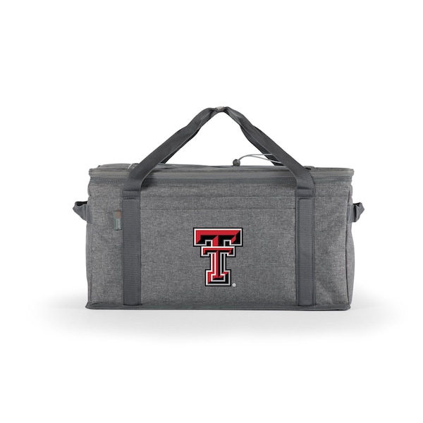 Picnic Time Family Of Brands NCAA Texas Tech Red Raiders 64 Can Collapsible Cooler, Large Insulated Soft Cooler Bag 716-00-105-574-0 - main