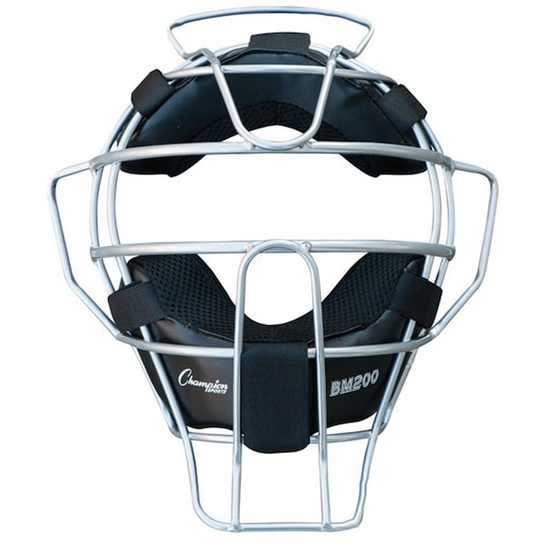 Perfectpitch Umpire Lightweight Umpire Face Mask, Silver PE1703588 - main