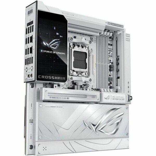 Asus AMD E-ATX motherboard ROGCrosshairX870EGlacial - main