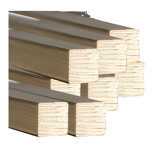 Southern Copper C360 Free-Machining Brass Square Bar 1.5 in Thickness & Width 36.0 in Length C360SQ1500-36 - main