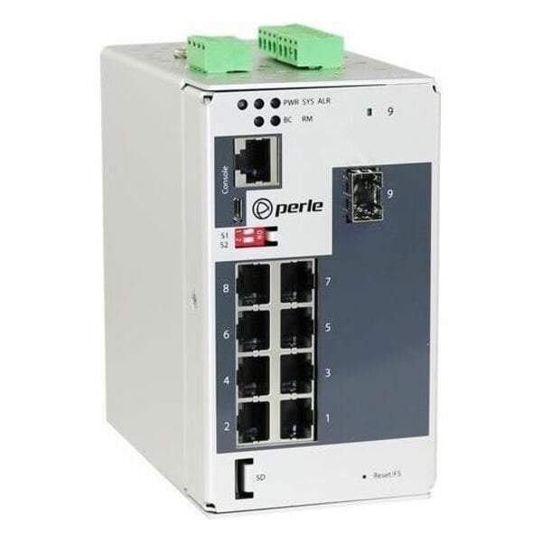 Perle Systems Perle IDS-509-1SFP-XT - Industrial Managed Ethernet Switch 07013480 - main