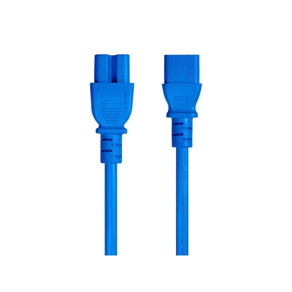 Monoprice Heavy Duty Power Cable - IEC 60320 C14 to IEC 60320 C15_ 14AWG_ 15A_ S 33654 - main