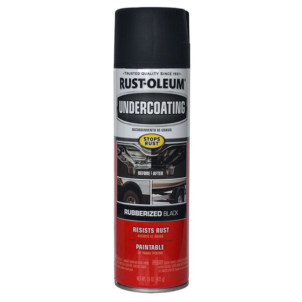 Automotive 15 Oz Rust-Oleum Brands Black Rubberized Undercoating 248657 - main