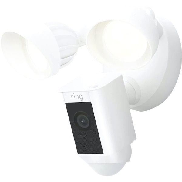 Ring FLOODLIGHT CAM WIRED PLUS - WHITE B08F6GPQQ7 - main