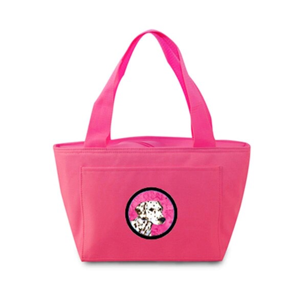 Carolines Treasures Pink Dalmatian Zippered Insulated School Washable And Stylish Lunch Bag Cooler SS4745-PK-8808 - main