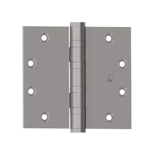 Hager Full Mortise Ball Bearing Hinge, Heavy Weight, 5in by 4-1/2in, Steel, 5 Knuckle, 4-Wires, Satin Chr BB1168 5X4-1/2 US26D ETW4 - main