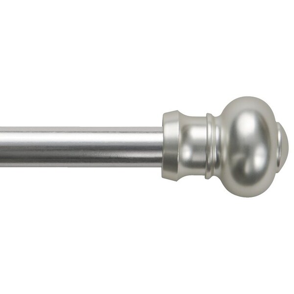 Kenney Mfg 48-84 Slv Ashb Cafe Rod KN361/19NP - main