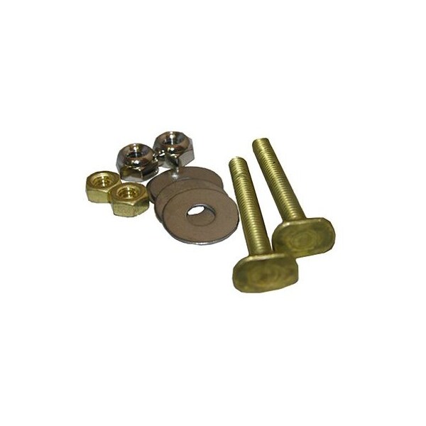 Larsen Supply Co 1/4X2-1/4 Brs Bolt Set 04-3637 - main