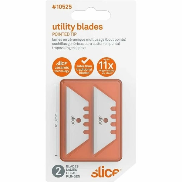 Slice Blade, General Purpose, Ceramic, PK2, Width: 3/4 in 10525 - main