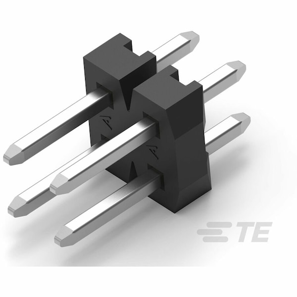Te Connectivity AGASTAT Board Connector 4 Contacts 2 Rows Male Straig 2842138-2 - main