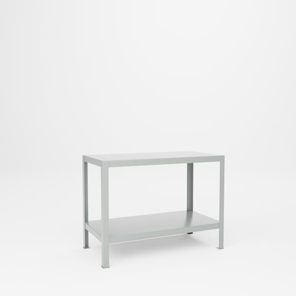 Pucel Extra Heavy Duty Tool Stand, 48 in W x 24 in D x 36 in H, Putty HS-2448-2 - main