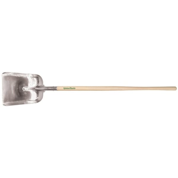 True Temper Razor-Back Scoop Shovel, 11 in W Blade, 13-1/2 in L Blade, Aluminum Blade, Hardwood Handle, Long Handle 79806 - main