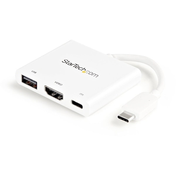 Startech.Com EXPAND THE CONNECTIVITY OF YOUR LAPTOP OR MACBOOK WITH THIS USB-C MULTIPORT ADAP CDP2HDUACPW - main