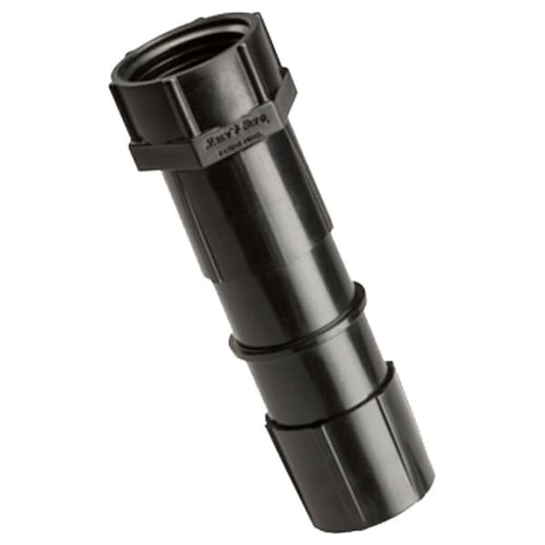 Rainbird Rain Bird EF075FHTSM Hose Adapter, 3/4 in, FHT x Tube, Plastic, Black, For: 1/2 to 5/8 in Tubing EF075FHTSX - main