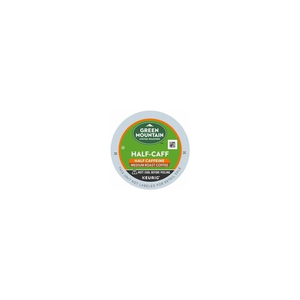 Green Mountain Coffee Roasters K-Cup Half-Caff Coffee, Compatible with Keurig Brewer, Medium, K-Cup, Half Caff, 24PK 5000330138 - main
