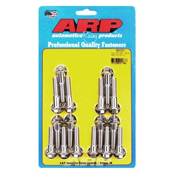 Arp 455-2001 6 Point Stainless Steel Intake Bolt Kit for 1974 Country Big Block Ford 385 Series Engine ARP455-2001 - main