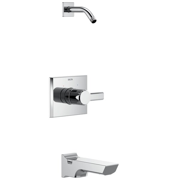 Delta Pivotal Monitor 14 Series Tub and Shower Trim - Less Head T14499-PR-LHD - main
