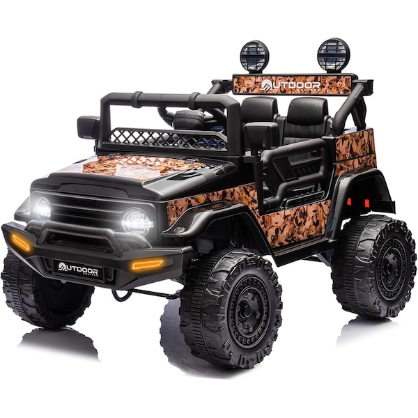 Outdoorcruiser Outdoor Cruiser 12V Kids Ride-On Car with Remote Control, Dual 25W Motors, 4.5AH Battery OCJCCAMO - main