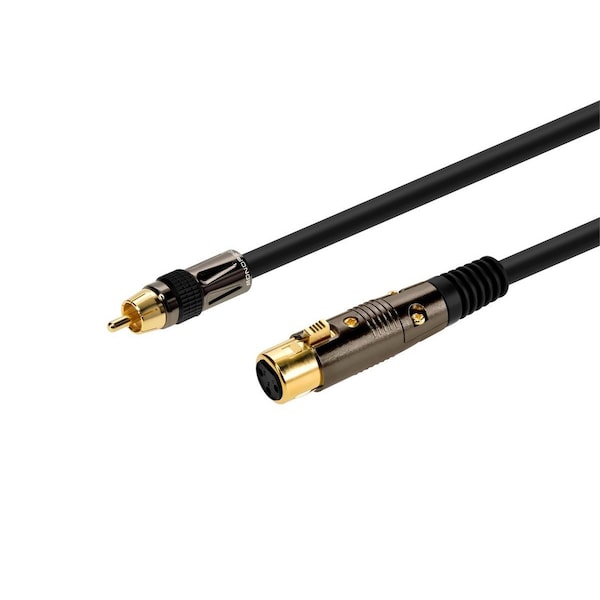 Monoprice Xlr Female To Rca Male 16AWG Cable 3 ft. 4784 - main