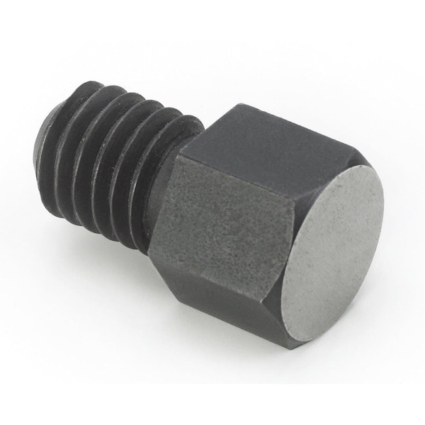 Morton Steel Hex Head Rest Button, 1/2in Wide, 1in Long, 3/8in-16 Thread Size SRB-5010 - main