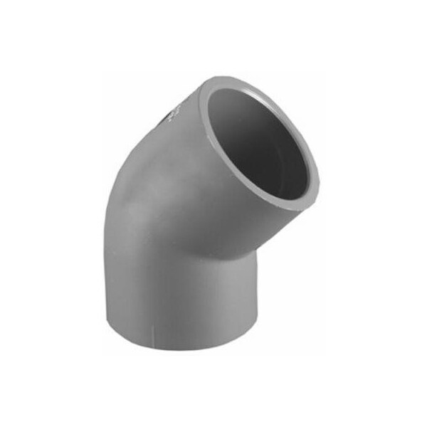 Charlotte Pipe And Foundry ELB 45D SCH80 1/2X1/2 in.S PVC 08309 1000 - main