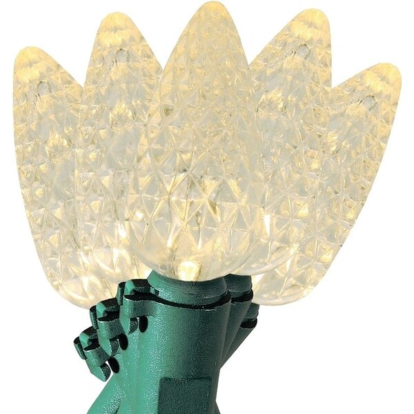 Sylvania V47829-49 Light Set, Christmas, 120 V, 4.8 W, 50-Lamp, LED Lamp, Warm White Lamp, 13.58 ft L V4782933/V4782949 - main