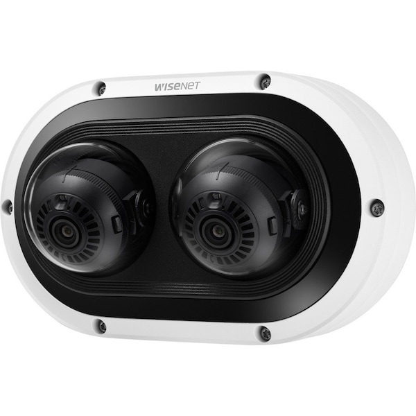 Hanwha Vision NETWORK VANDAL OUTDOOR 2CH IR DOME CAMER PNM-7082RVD - main